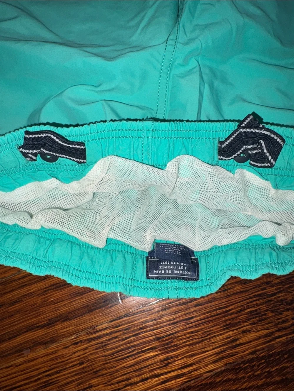 Vilebrequin Turquoise Swim Trunks - Boys Lightweight Shorts